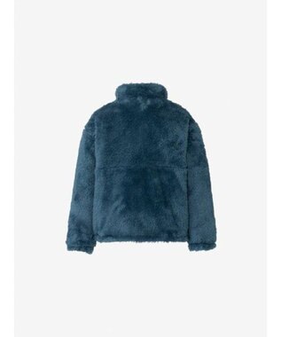 HELLY HANSEN 【キッズ】シャギーフリースリバーシブルジャケット オーシャンネイビー×アイボリー