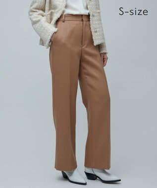 BEIGE， 【S-size】TOURNELLES / ストレートパンツ Camel