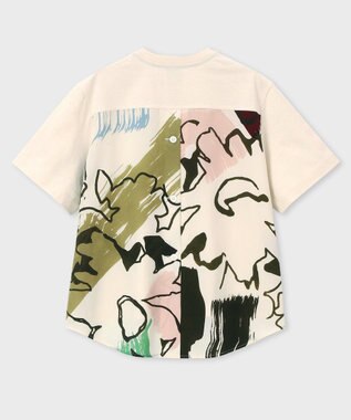Paul Smith Painters Smock コンビTシャツ オフホワイト