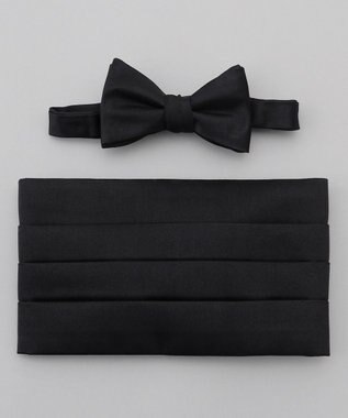 GOTAIRIKU 【WEAR BLACK】フォーマル用 ボウタイ カマーバンドセット ブラック系