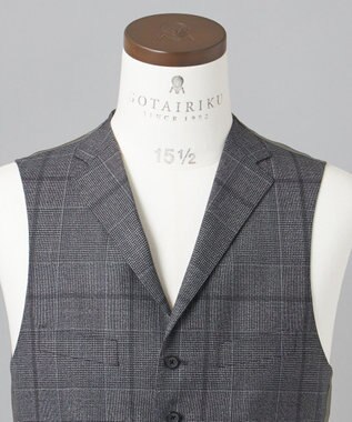 GOTAIRIKU 【TALLIA DI DELFINO】17MICRON スリーピーススーツ グレー系4