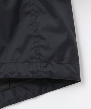 JOSEPH ABBOUD MOUNTAIN 【UNISEX】リサイクルナイロンリップ コート ブラック系