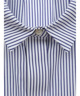 CRAFT STANDARD BOUTIQUE ステンサイドソリッドストライプブラウス2 Stripe Blue