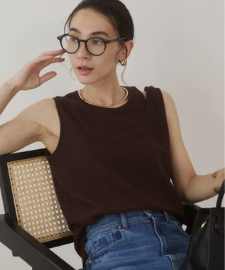 WEGO 【ANGIE VINTAGE】ワッフルフェイクレーヤードタンクトップ