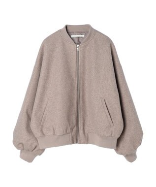 Green Parks ・ＥＬＥＮＣＡＲＥ　ＤＵＥ　ウールライクブルゾン Mocha