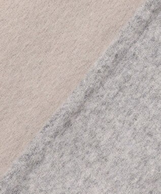 J.PRESS LADIES 【リバーシブル】ウールナイロンリバー スタンドカラー コート ライトグレー×ベージュ系