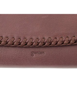 genten ウールシープソフト 長財布 ノウチャ