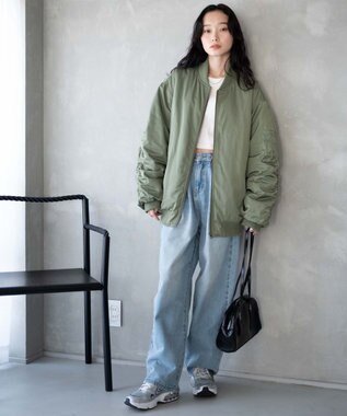 WEGO ヴィンテージライクMAー1 カーキ