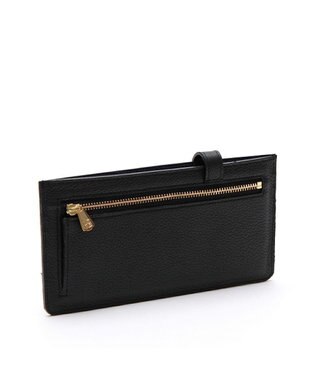 A.D.M.J. 【牛革】モーツァルトカラーグラデーションスリムウォレット BK