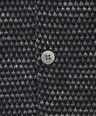 JOSEPH ABBOUD 【イタリア糸使用/清涼感/軽い/洗える】スラブギマニットベスト ブラック系7