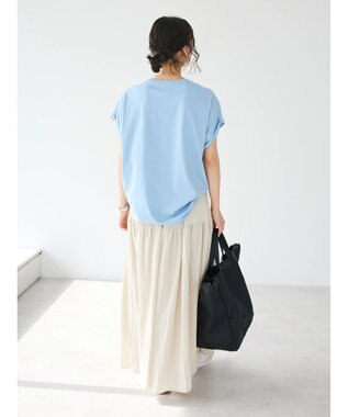 CRAFT STANDARD BOUTIQUE ＧＥＮＩＡＬ　プリントプルオーバー Sax