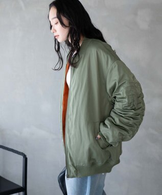 WEGO ヴィンテージライクMAー1 カーキ