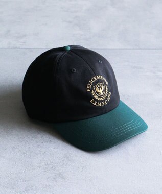CRAFT STANDARD BOUTIQUE エンブレム刺繍バイカラーキャップ Black