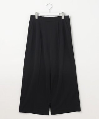 自由区 【カタログ掲載・セットアップ対応・接触冷感・UVカット・吸水速乾・抗菌防臭・洗える】ハイカウントモクロディ パンツ ブラック