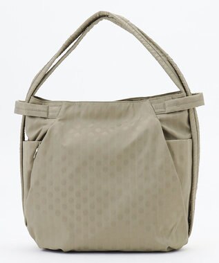 Y'SACCS ドットジャカード2WAYリュックサック グレージュ