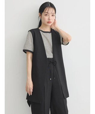 earth music&ecology リネンライクジレ Black