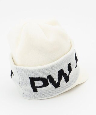 PW CIRCULUS 【UNISEX】3WAY ニットキャップ イヤマフ ホワイト系