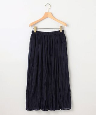 組曲 S 【WEB限定】エスパンディシアープリーツスカート ネイビー系
