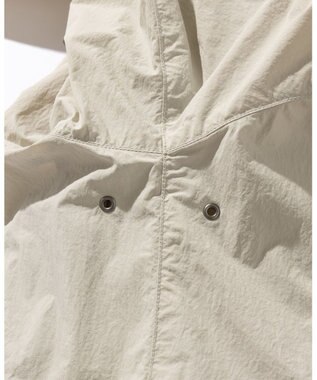 JOSEPH ABBOUD MOUNTAIN 【CREA掲載・ECO撥水/軽量/抗菌性/ライナードッキング対応】タスランワッシャー マウンテン パーカー ライトグレー系