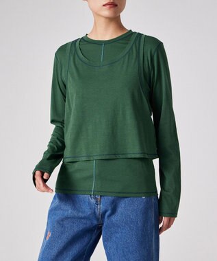 Paul Smith レイヤード シアー カットソー