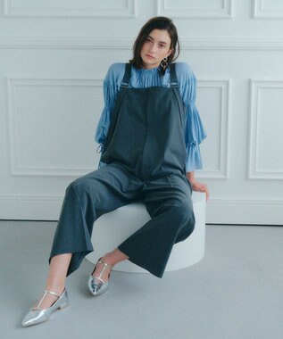 YECCA VECCA メリージェーンTストラップパンプス Silver