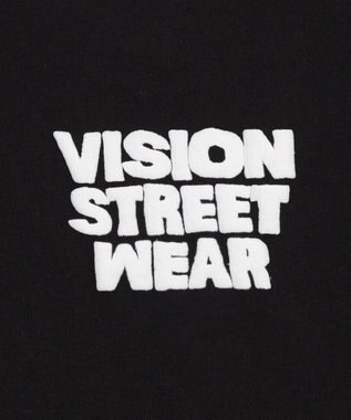 WEGO 【ユニセックス着用ITEM/MLサイズ展開】別注VISIONゴーストグラフィックT（LS） ブラック