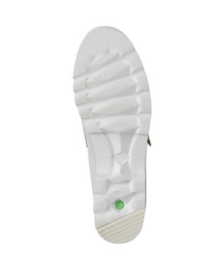 ASICS WALKING ペダラ レディース 2E ライトグレー(エナメル)×ホワイト