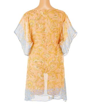 San-ai Resort（三愛水着楽園） 【SALE】【Reir　Premium】Columbia Fusion（Liberty Fabric) ポンチョ M ピンク
