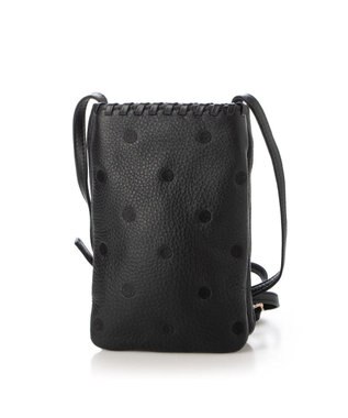 UNBILLION perche 牛革ソフト3層かがりショルダーバッグ