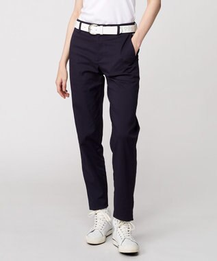 23区GOLF 【WOMEN】【撥水/ストレッチ】スケトラドビーストレッチベーシックパンツ 透け感軽減 ネイビー系