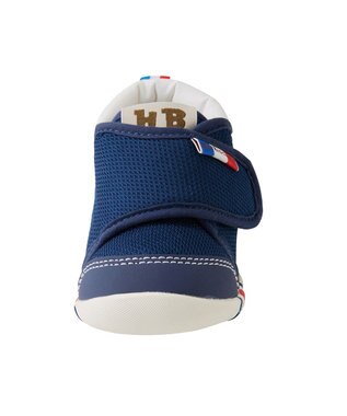 MIKI HOUSE HOT BISCUITS 【11.5-13cm】 ファーストベビーシューズ 紺