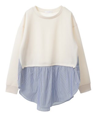 Green Parks ダンボールドッキングチュニック Ecru