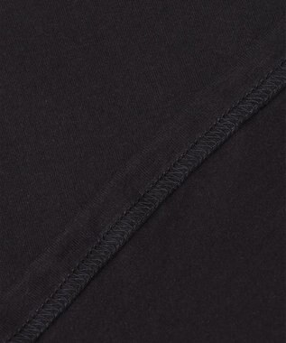 ANY KIDS チェック袖 ドッキング プルオーバー ブラック