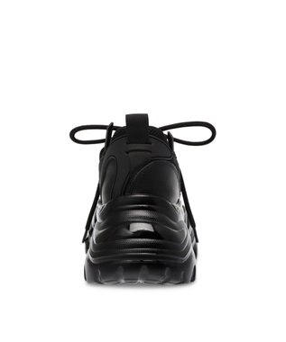 STEVE MADDEN RECOUPE 厚底ボリュームスニーカー ブラック