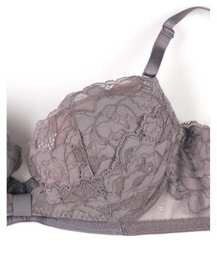 une nana cool リボンブラレース　胸もとフィットながもち～動いてもキレイはつづく～ ブラウン