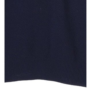 Green Parks ２ｗａｙ　パール釦ニットプルオーバー Dark Navy