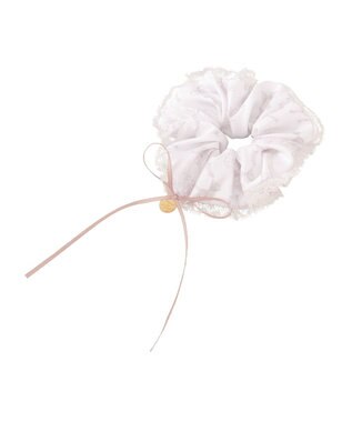 Maison de FLEUR すずらんプリントシュシュ Grayish Pink