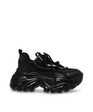 STEVE MADDEN RECOUPE 厚底ボリュームスニーカー ブラック