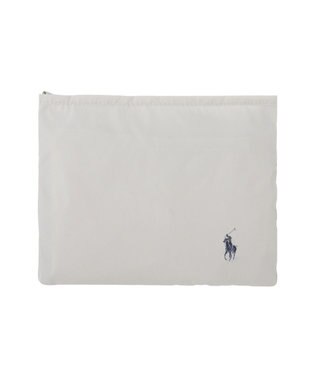 MOONBAT POLO RALPH LAUREN（ポロ ラルフ ローレン）ポロポニー ポケッタブル レインバック ライトグレー