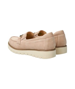 INTER-CHAUSSURES 【BUSSOLA】ホースビットローファー ベージュスウェード