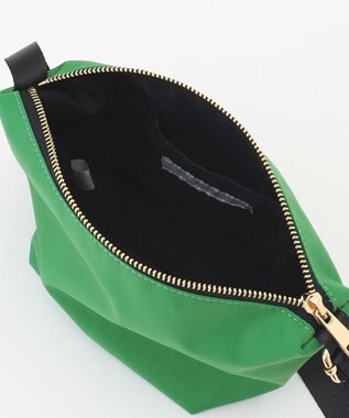 ANY テープショルダーバッグ グリーン