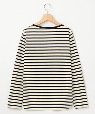 組曲 コットンバスクロング Tシャツ アイボリー系1