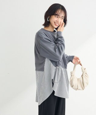 Green Parks ダンボールドッキングチュニック Gray