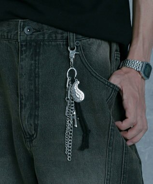 WEGO Mジャラモチーフキーチェーン 柄3