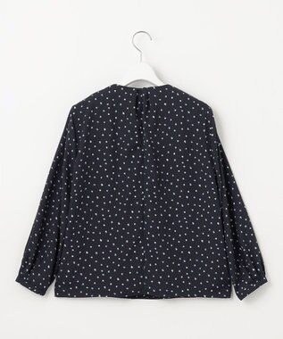 J.PRESS LADIES S ドット フラワープリント カットソー ネイビー系5