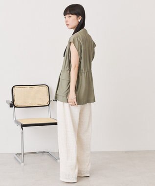 AMERICAN HOLIC Ｗポケットベスト Khaki