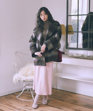 earth music&ecology ＯＲｉｅｎｔａｌ　ＴＲａｆｆｉｃ　フェイクスエードショート Beige