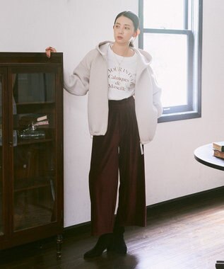 earth music&ecology ＯＲｉｅｎｔａｌ　ＴＲａｆｆｉｃ　フェイクスエードショート Black