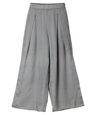 Green Parks AnriettMusee シアータックワイドパンツ Gray