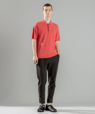 JOSEPH HOMME 【WEB限定カラーあり】【洗える/ストレッチ】リュクスレーヨン　ポロニット オールドローズ系